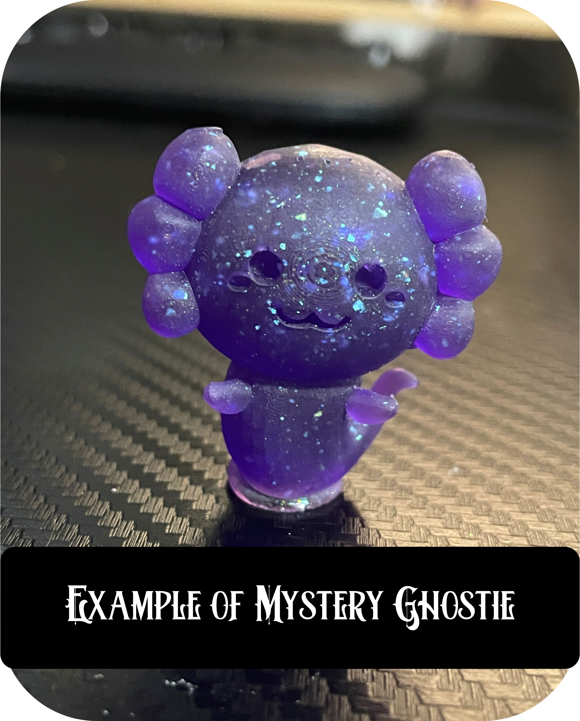 Mystery Ghost Axolotl Dice Guardian