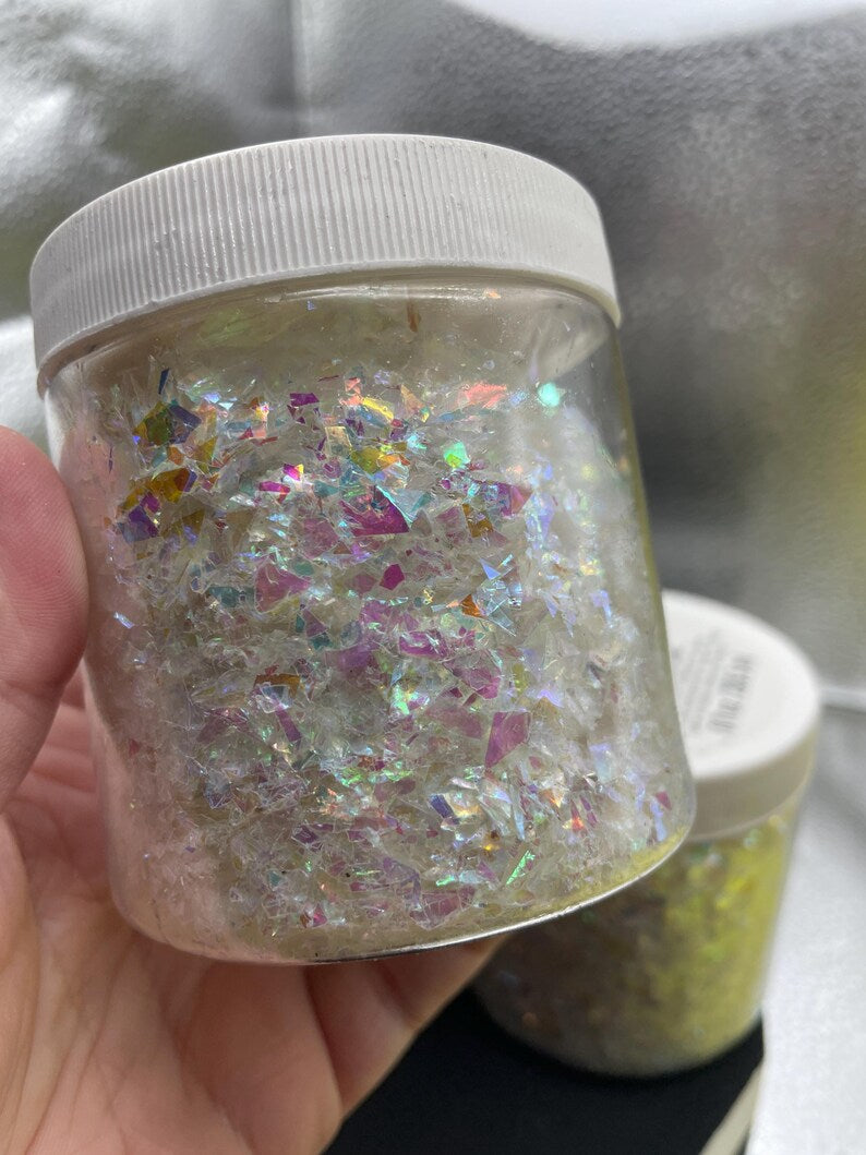 Large Jar of Mylar Flakes