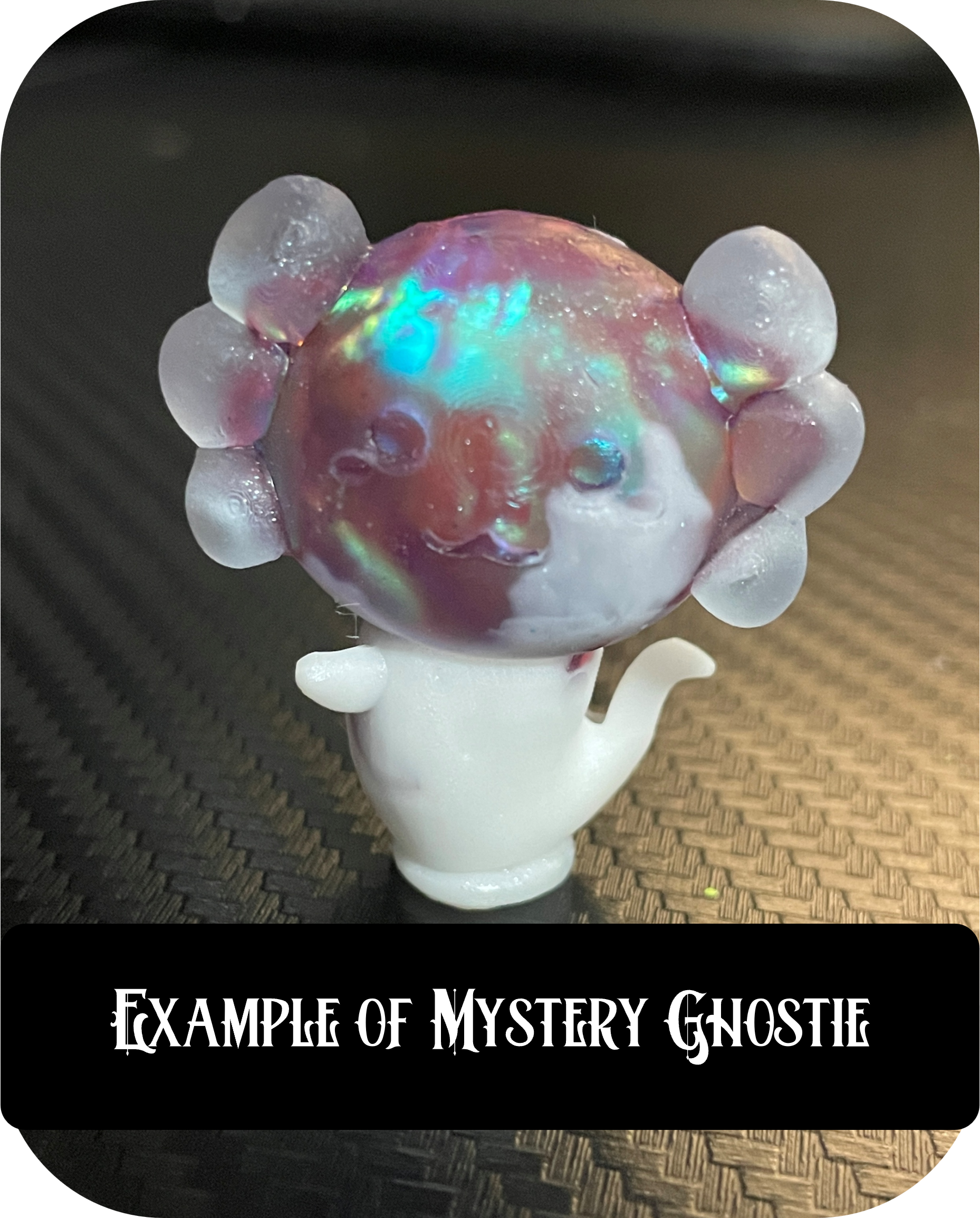 Mystery Ghost Axolotl Dice Guardian