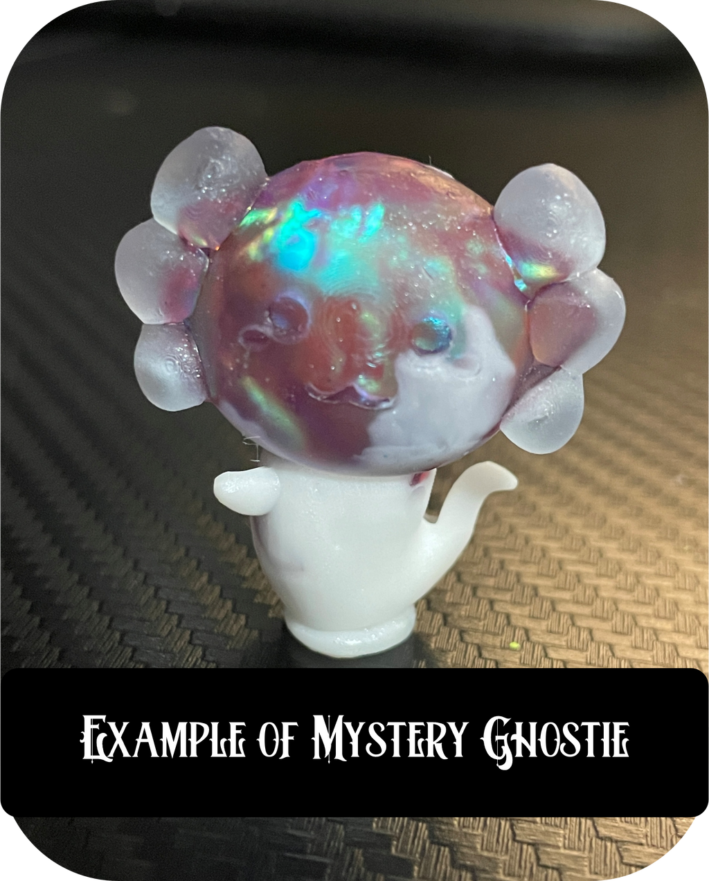 Mystery Ghost Axolotl Dice Guardian