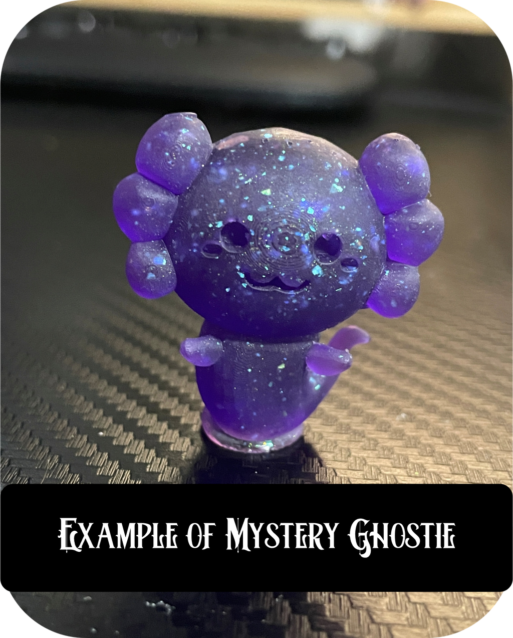 Mystery Ghost Axolotl Dice Guardian