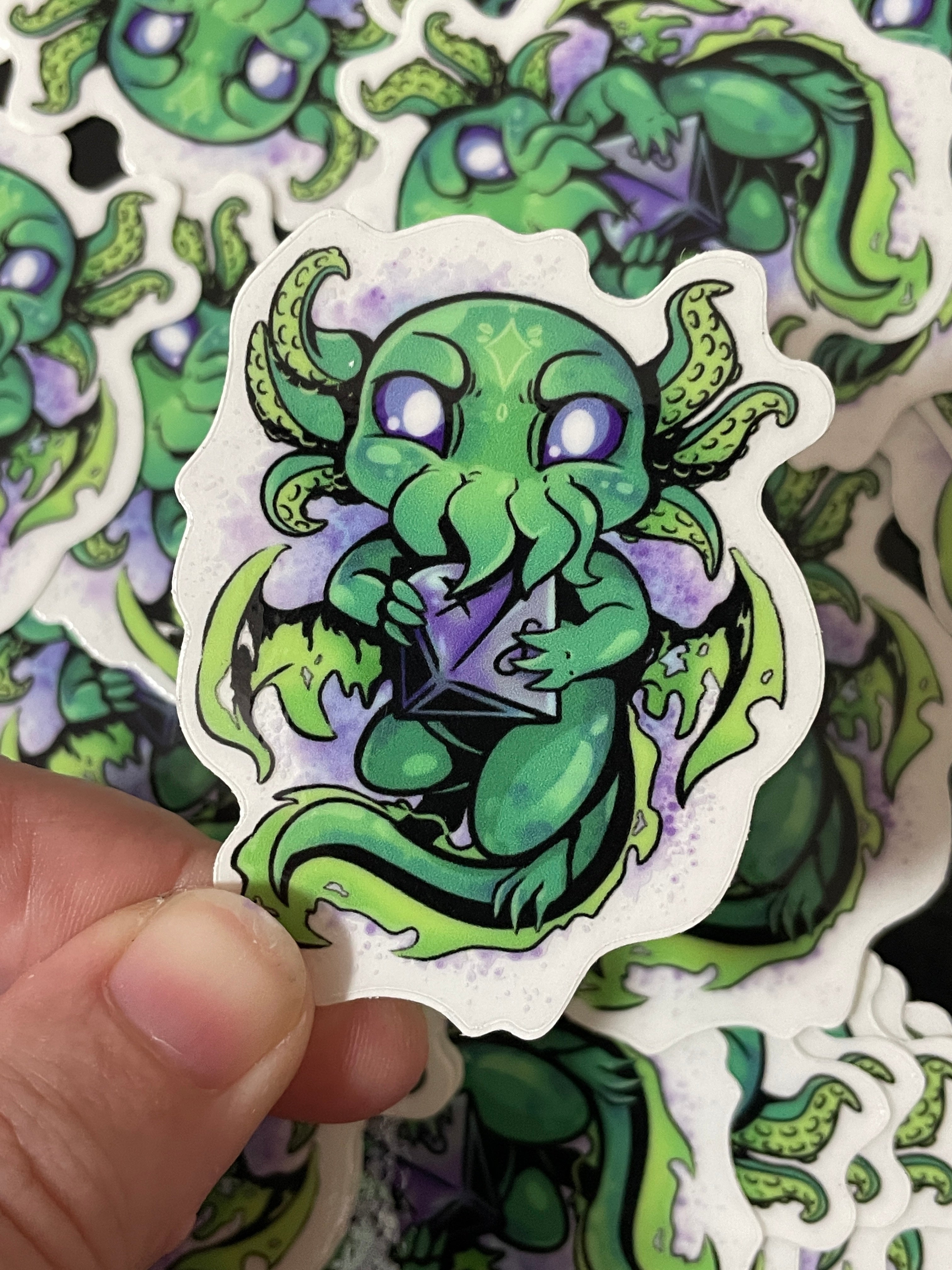 Squiggles the Unfathomable Sticker