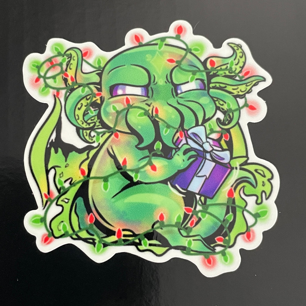 Holiday Squiggles Sticker