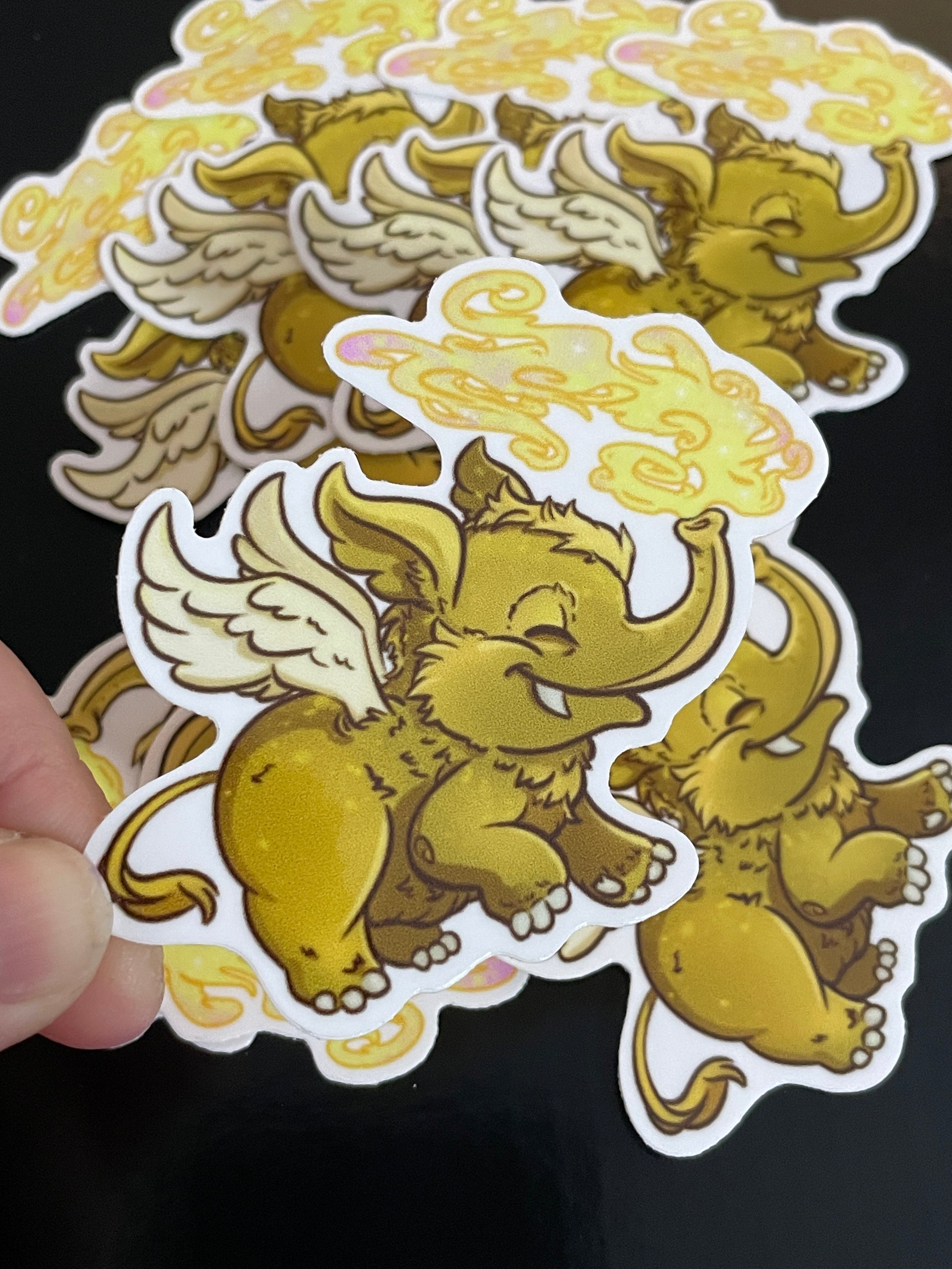 Hollyphant Sticker
