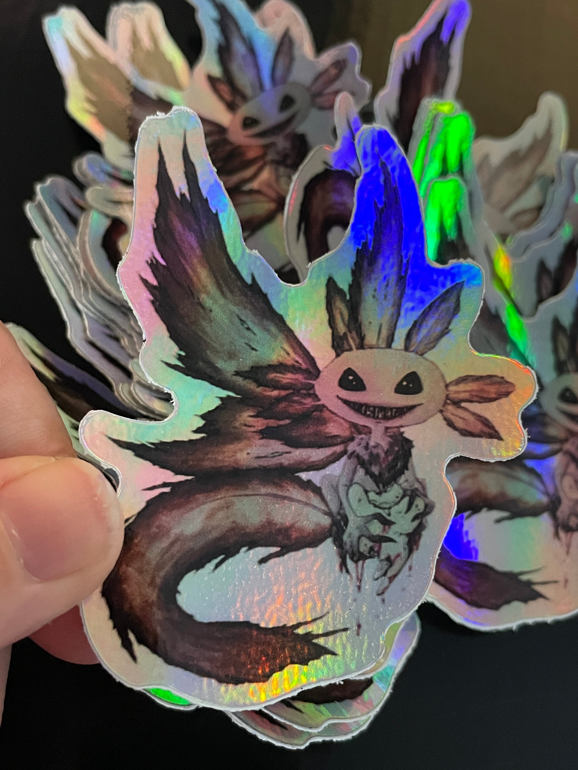 Tooth Fairy-Axolotl Sticker