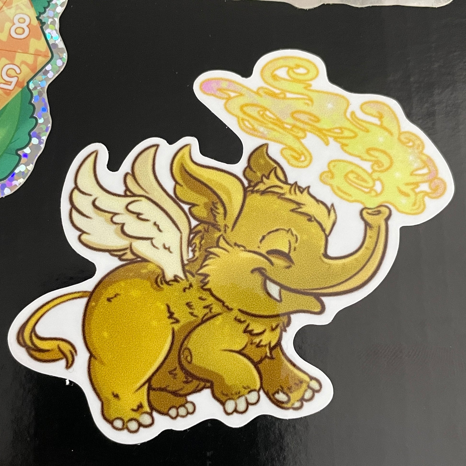 Hollyphant Sticker