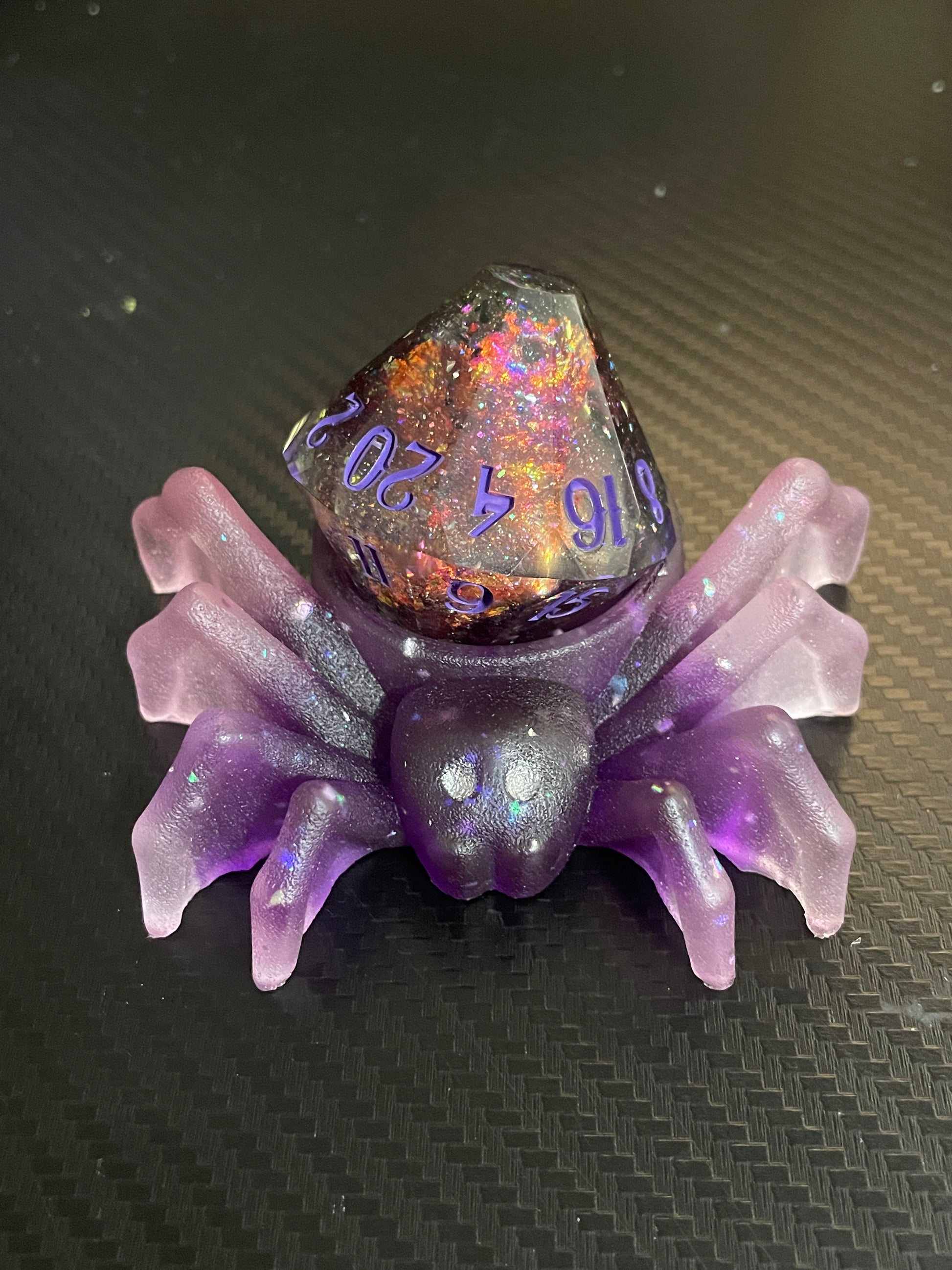 Spider Dice Jail - Purple