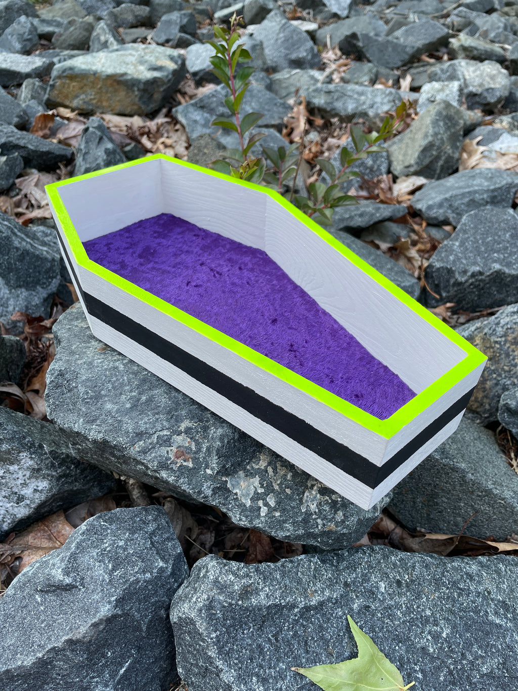 XL Rolling Tray - Black, White, Neon Green, and Purple