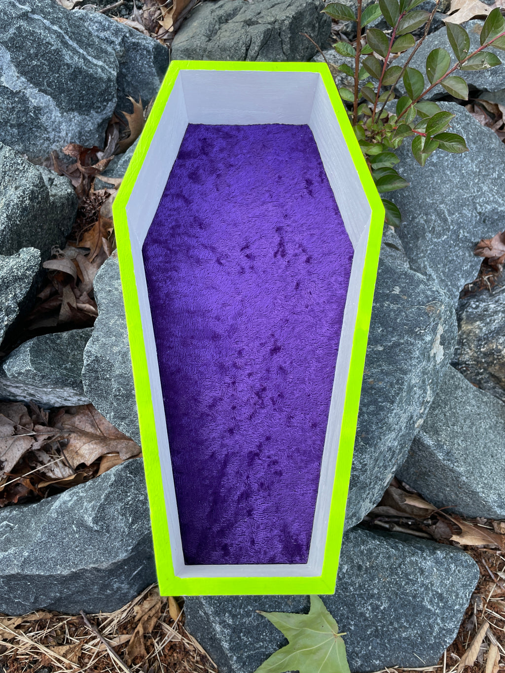 XL Rolling Tray - Black, White, Neon Green, and Purple