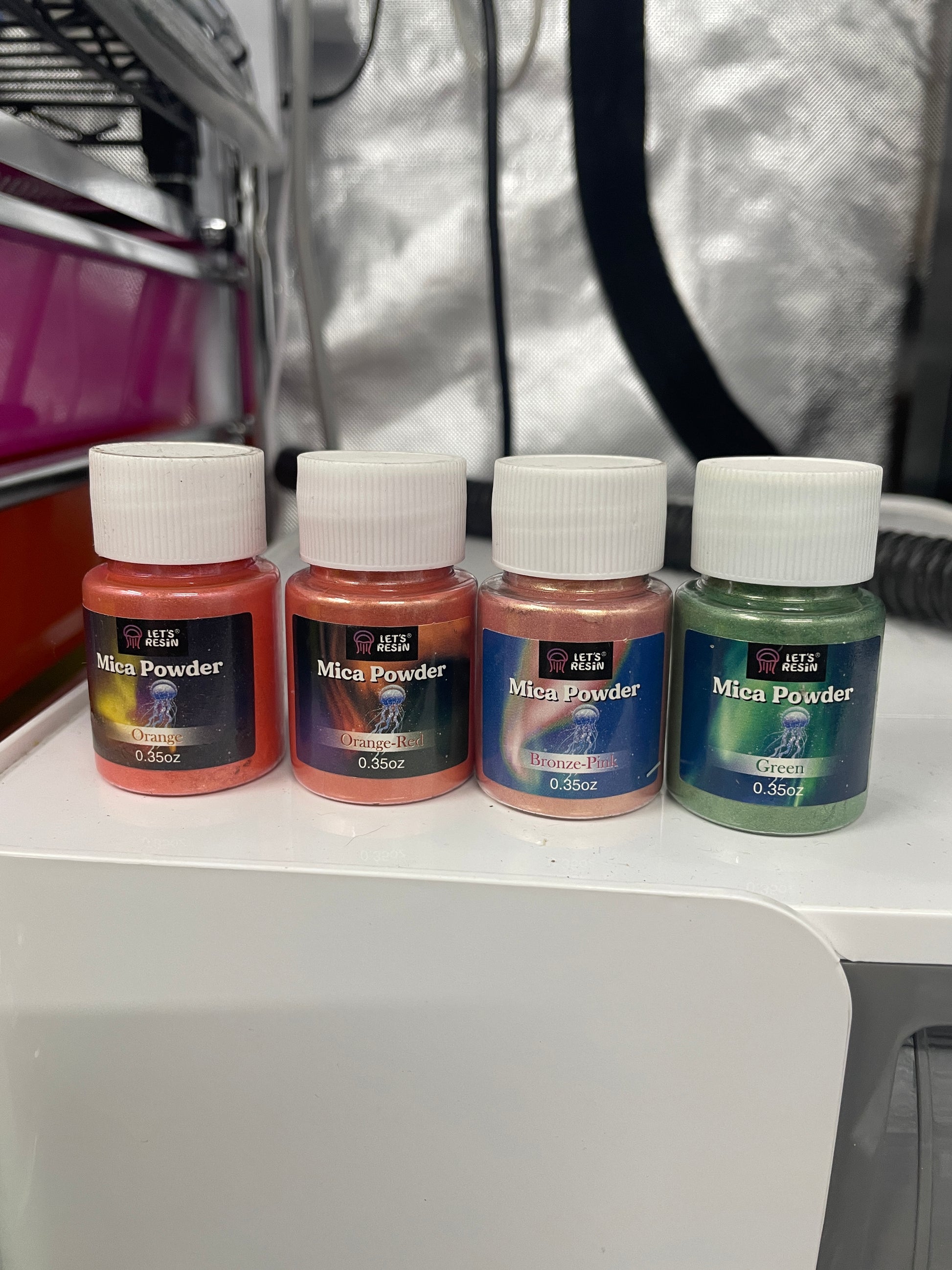 Multipack of Let's Resin Mica Powder