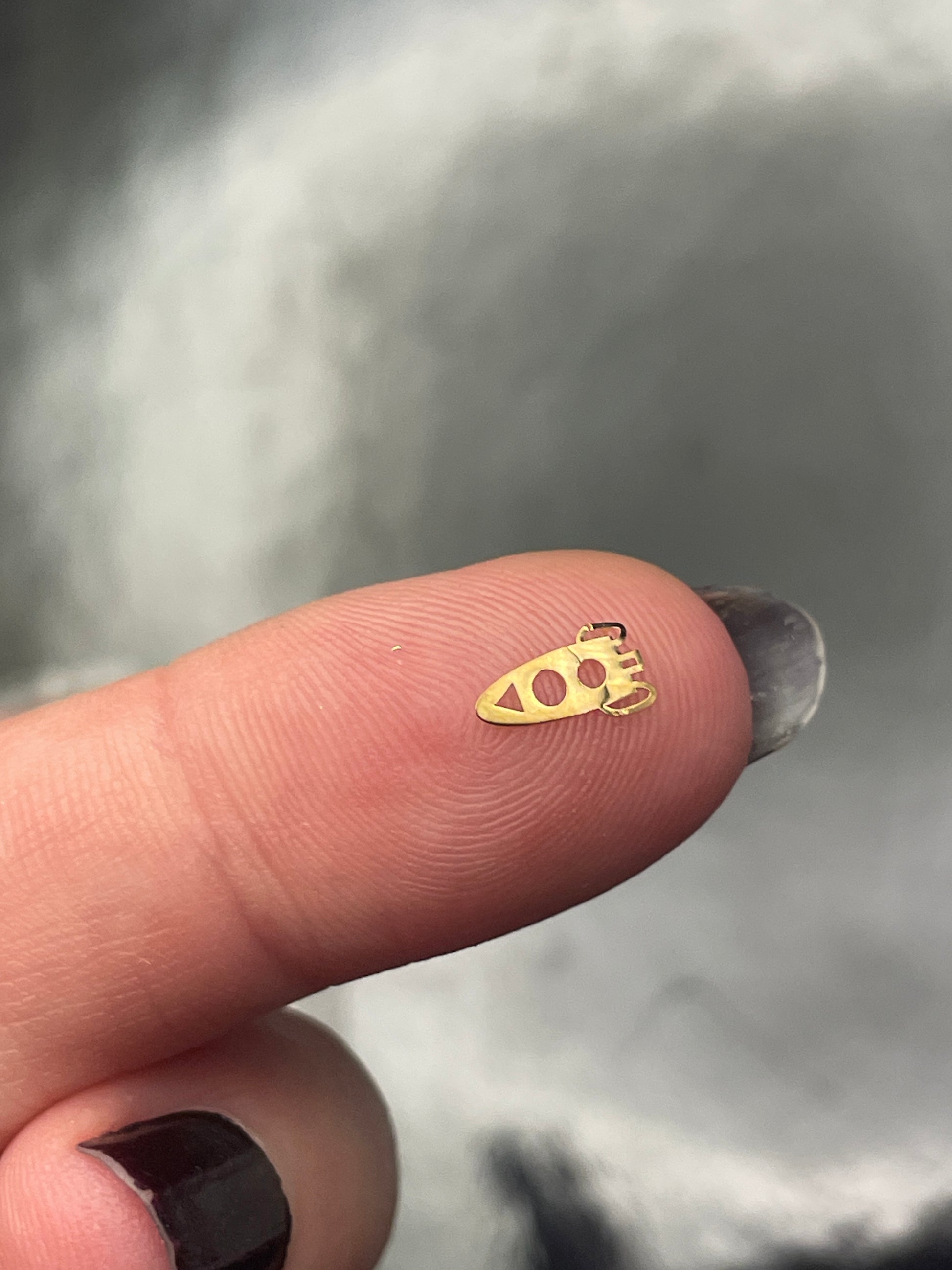 Tiny Rocket Ship Glitter Sprinkles