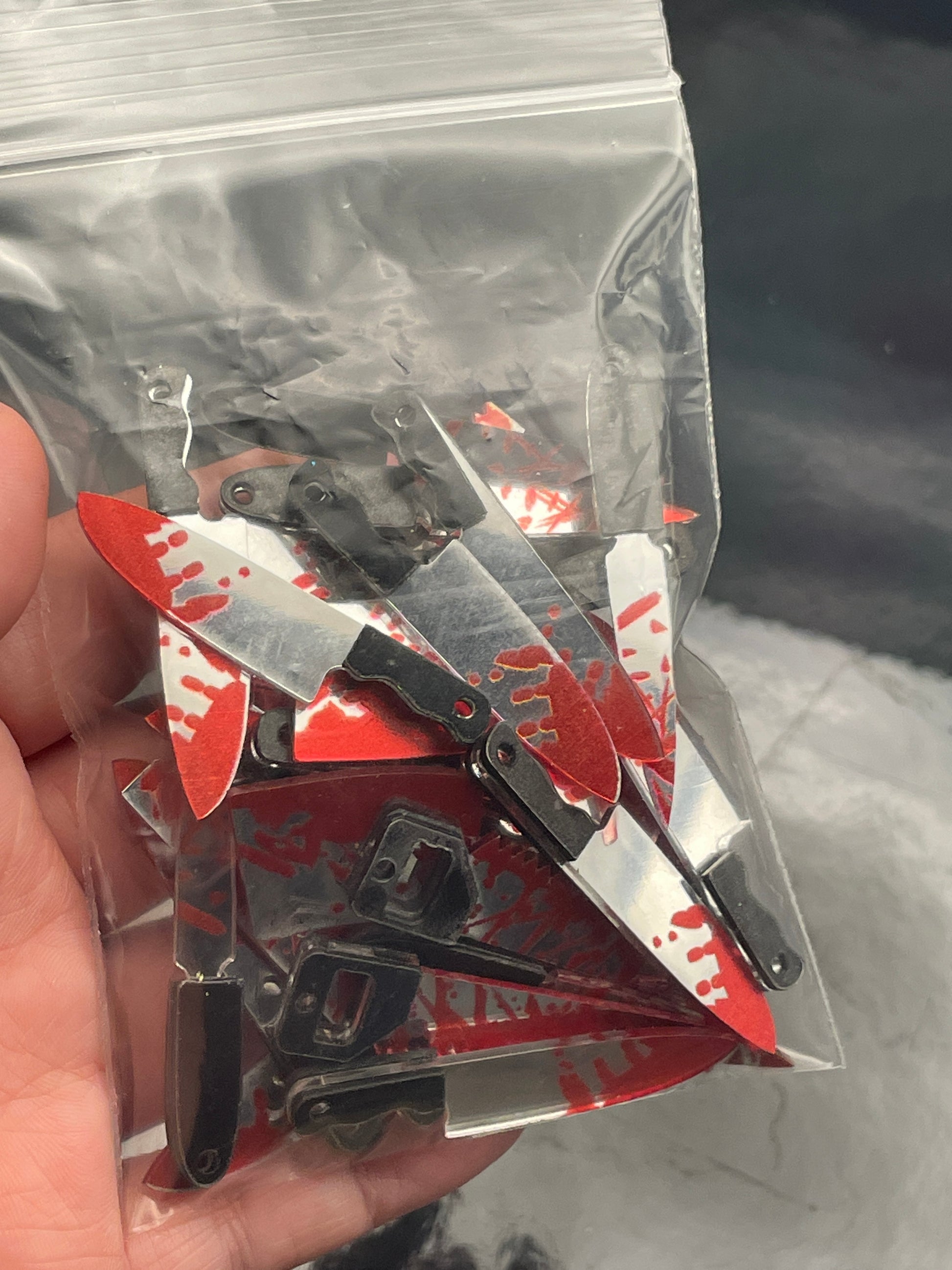 Resin/ Acrylic Murder Weapons