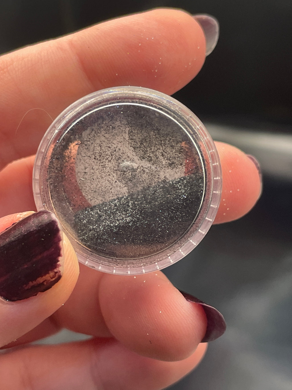 Jar of Black Diamond Glitter