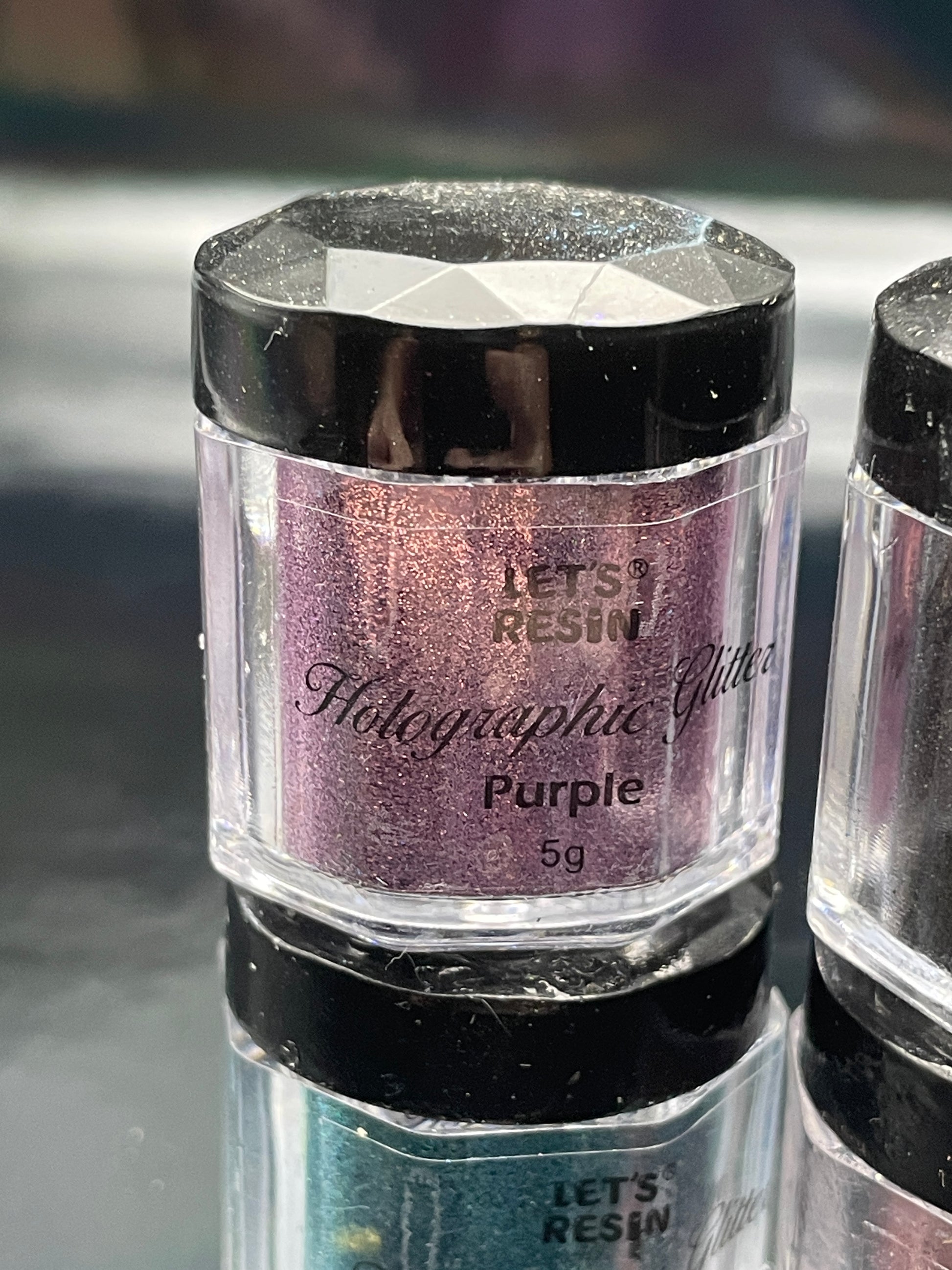 Multipack of Let's Resin Holographic Glitter