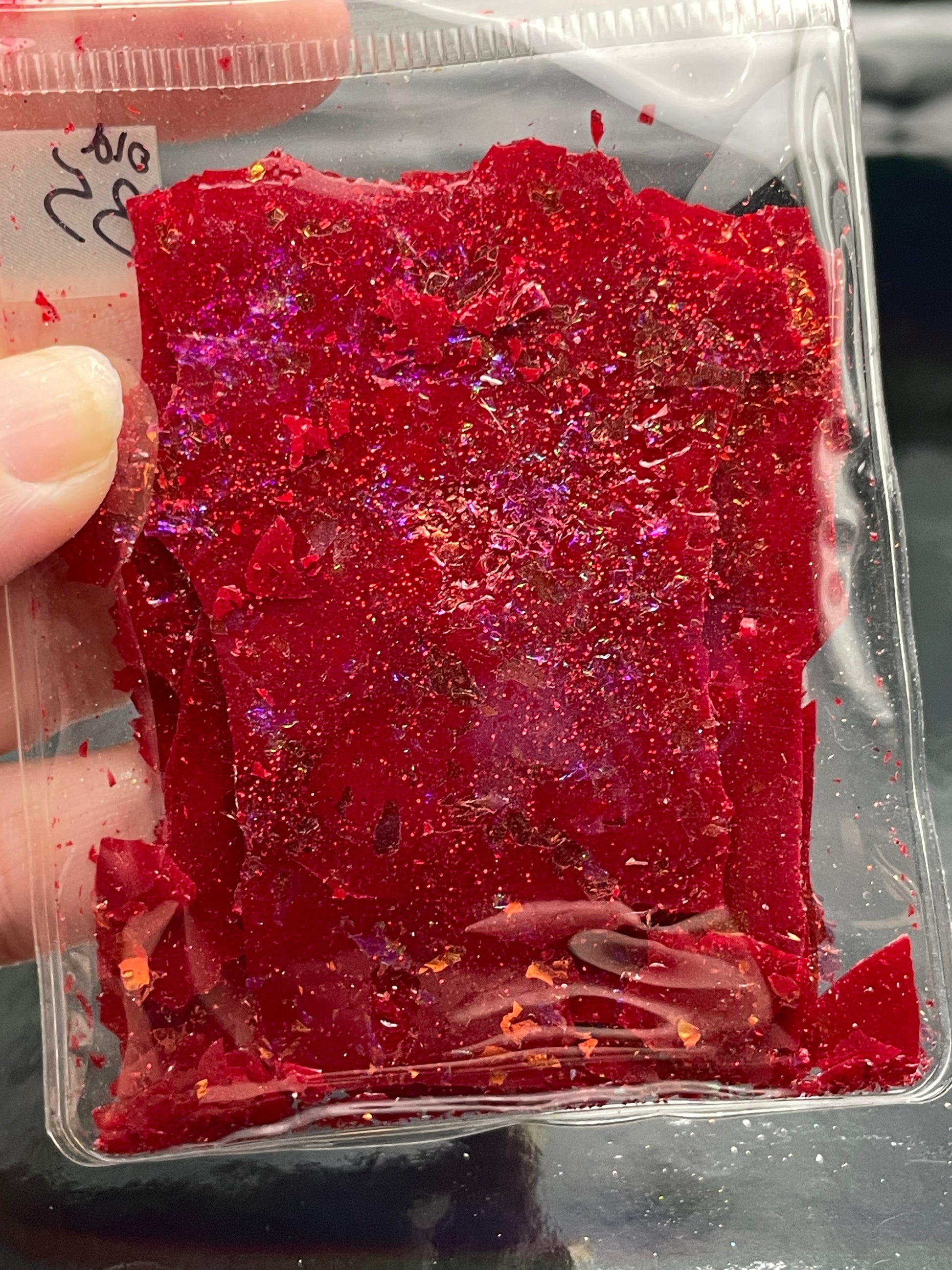 Resin Flake - Red