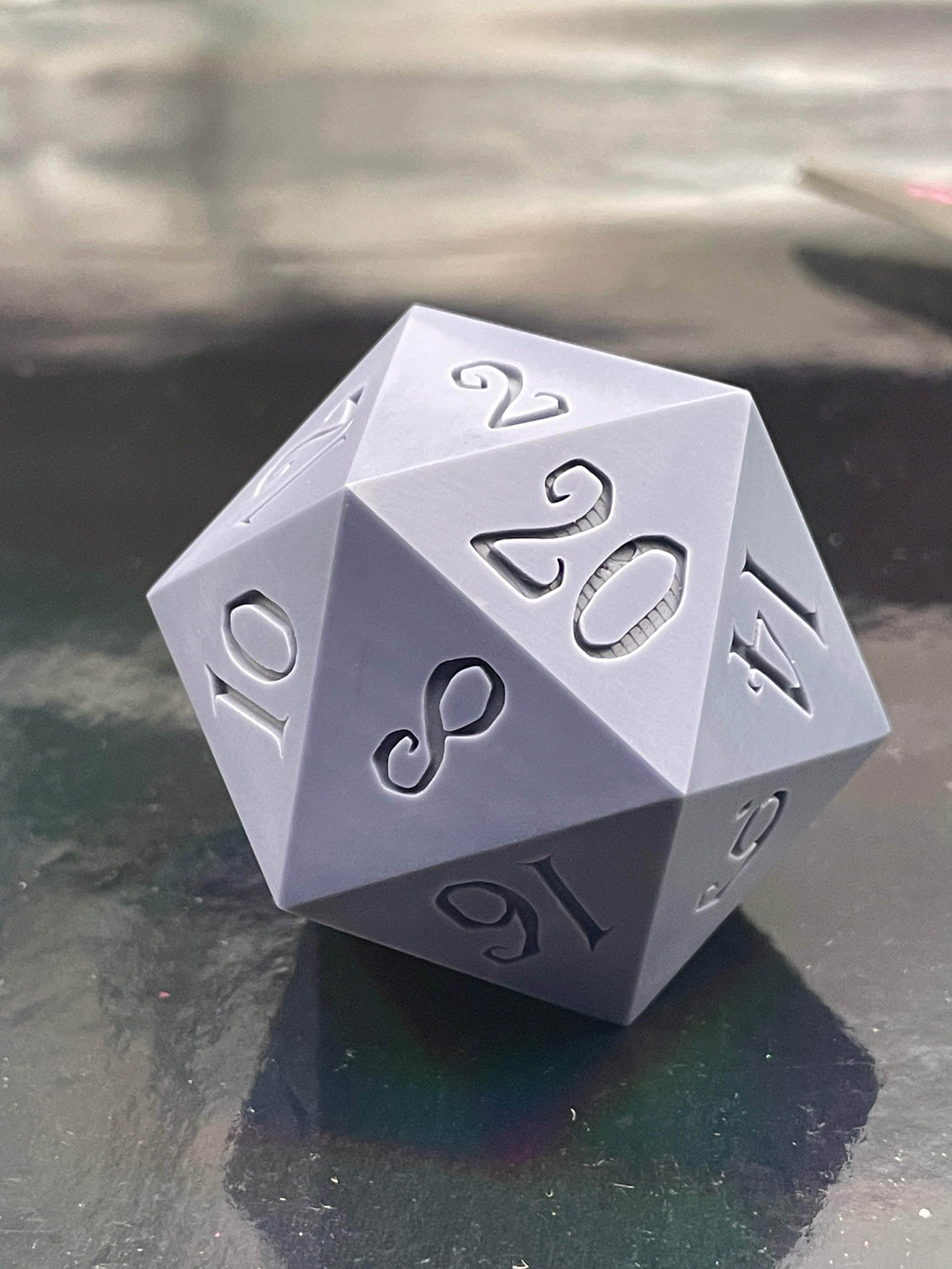 40mm Chonk D20 - Arkana Font