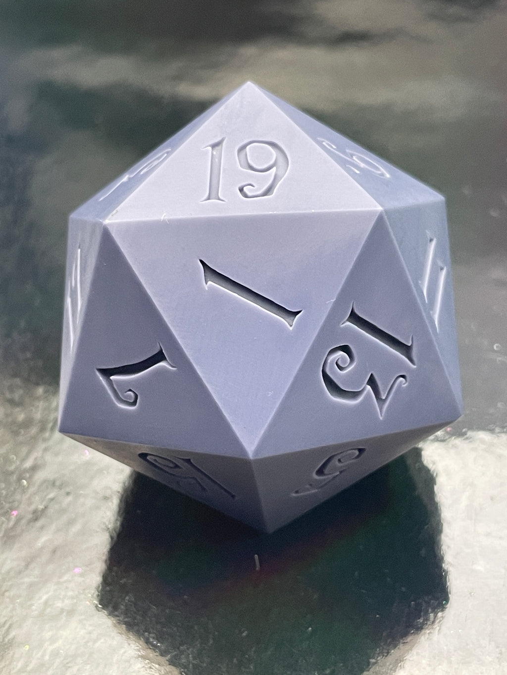 40mm Chonk D20 - Arkana Font