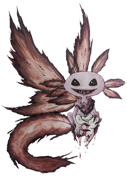 Tooth Fairy-Axolotl Sticker