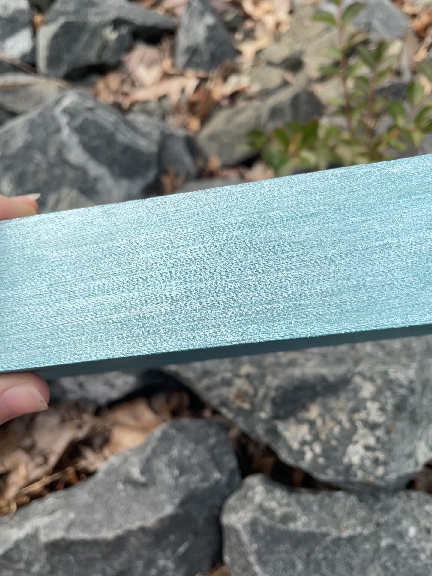 Rolling Tray - Metallic Cerulean & Black Webs