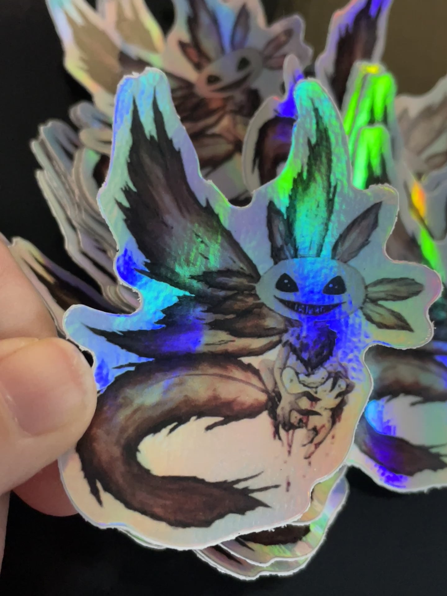 Tooth Fairy-Axolotl Sticker